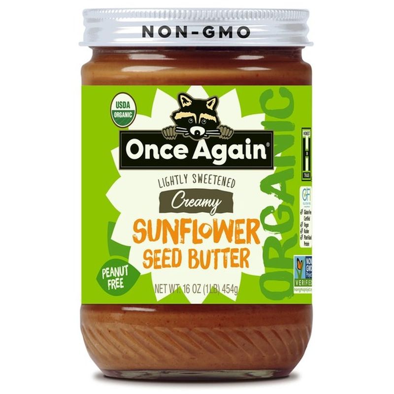 Once Again Sunflower Seed Butter, Creamy (16 oz) from Publix Instacart