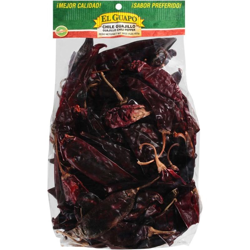 El Guapo® Whole Guajillo Chili Pods (Chile Guajillo Entero) (16 oz) Instacart