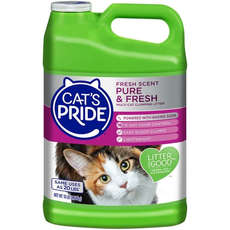 Cat's Pride Fresh & Light Ultimate Care Scented MultiCat Litter (10 lb