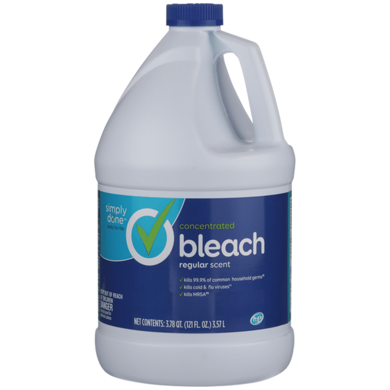 Simply Done Concentrated Bleach, Regular (3.78 qt) - Instacart