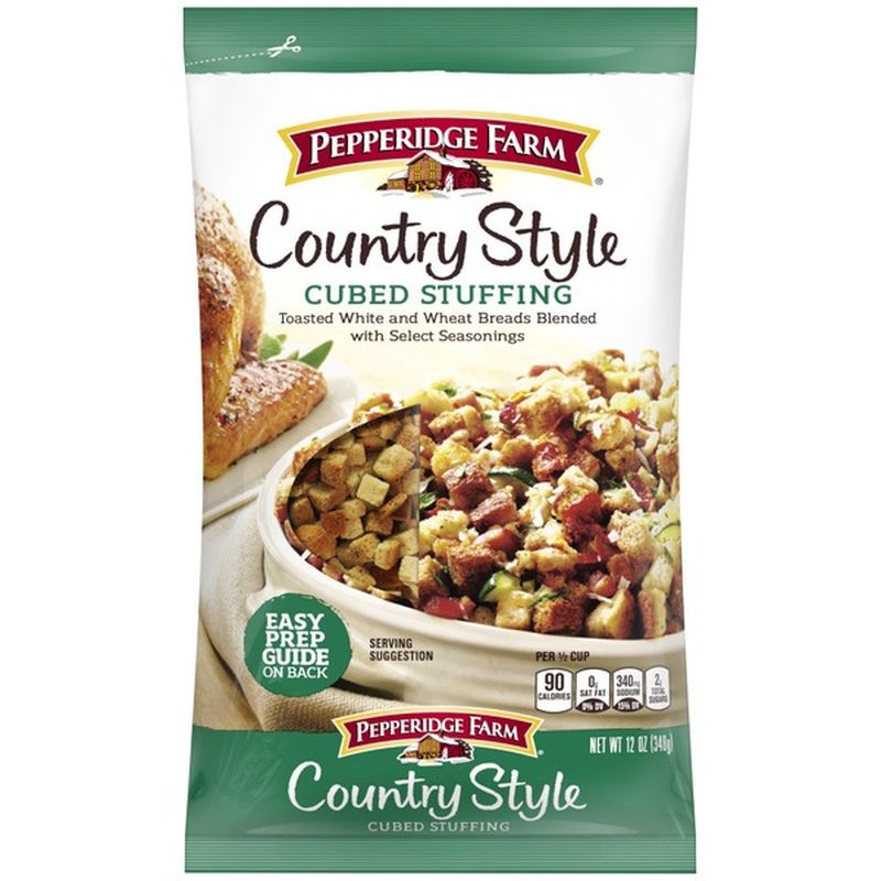 Pepperidge Farm® Country Style Cubed Stuffing (12 oz) Instacart