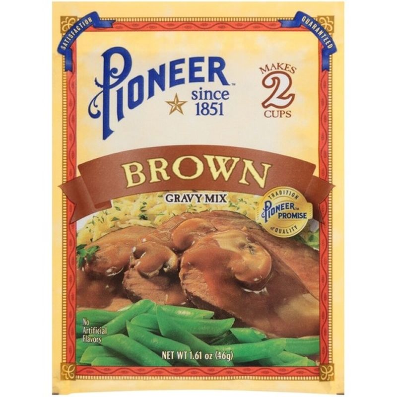 Pioneer Brown Gravy Mix (46 g) from Kroger Instacart