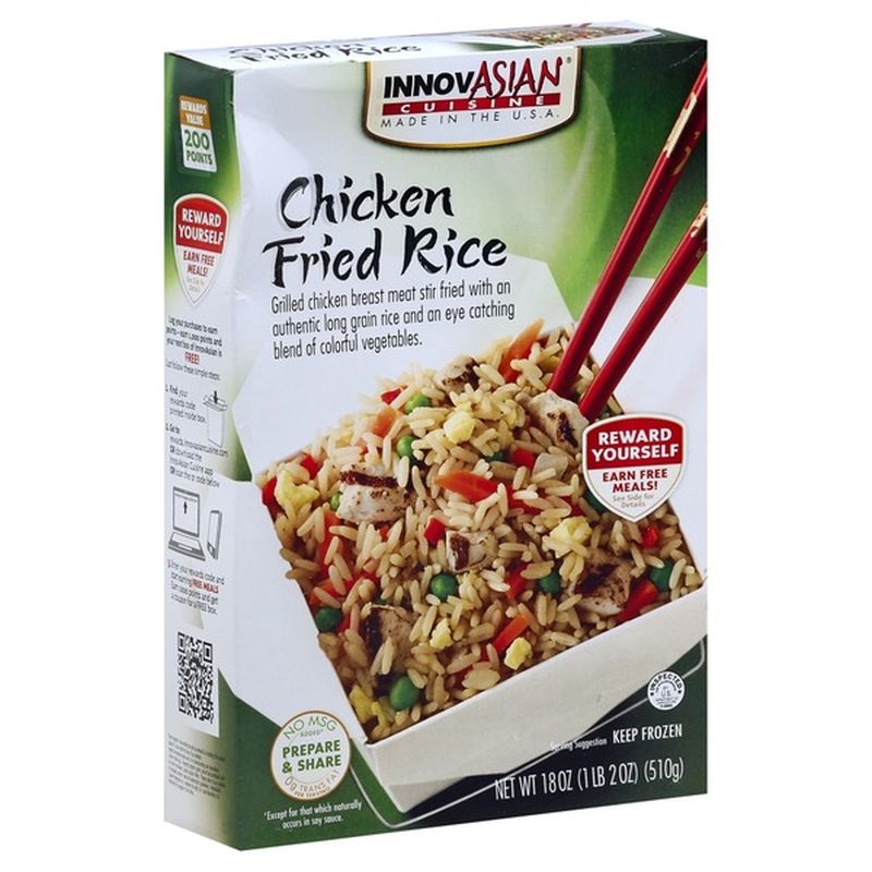 InnovAsian Cuisine Fried Rice, Chicken, Entree (18 oz) - Instacart