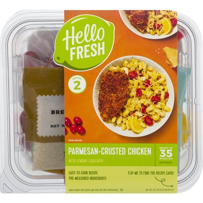 Hello Fresh Chicken Parmesan Crusted 32 2 Oz Instacart