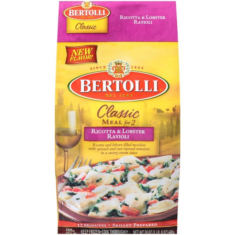 Bertolli Lobster Ravioli (24 oz) from Publix Instacart