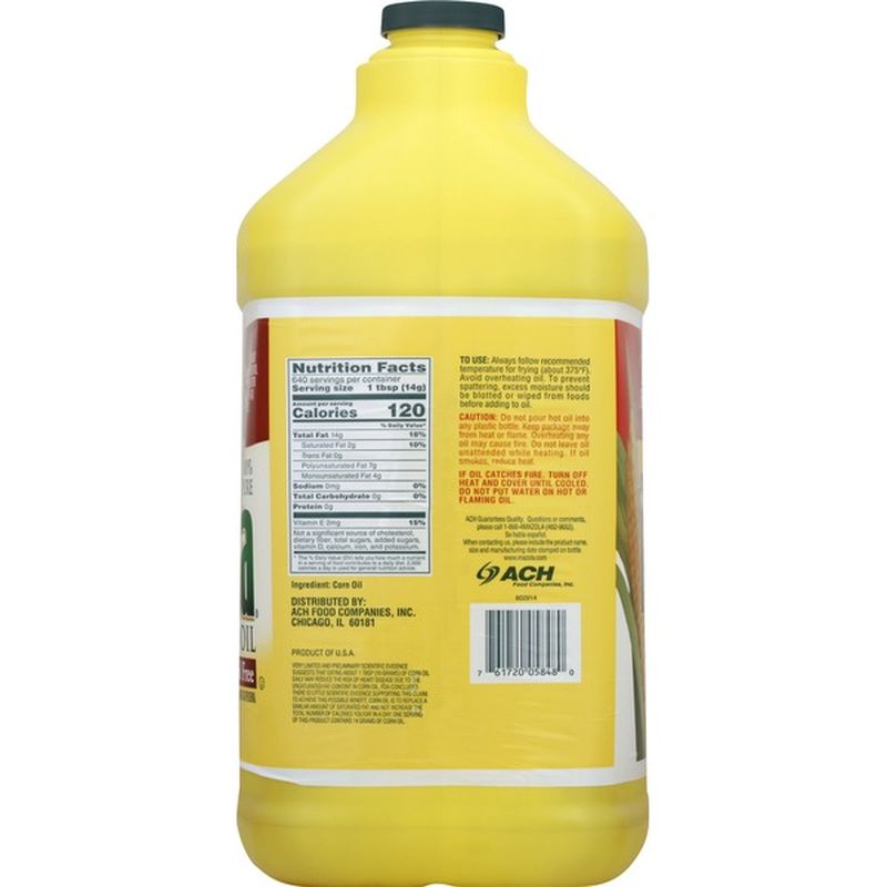 Mazola Corn Oil Cholesterol Free 2 5 Gal Instacart