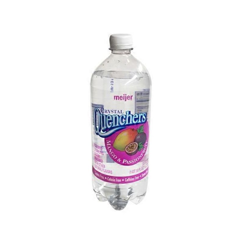 Meijer Crystal Quenchers Mango & Passionfruit Flavored Sparkling Water