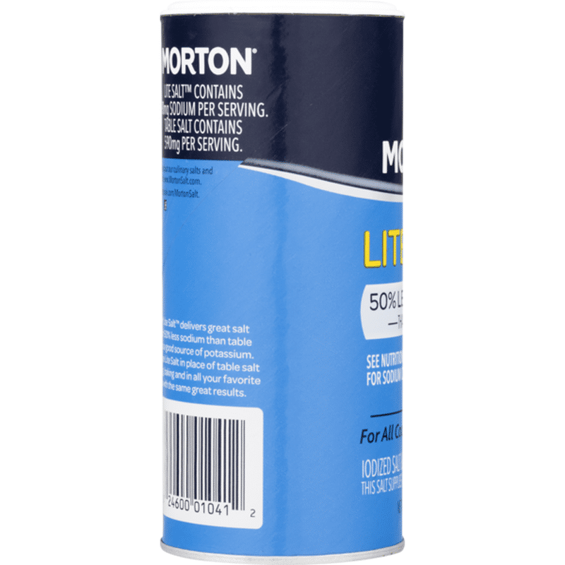 Morton Lite Salt (11 oz) - Instacart