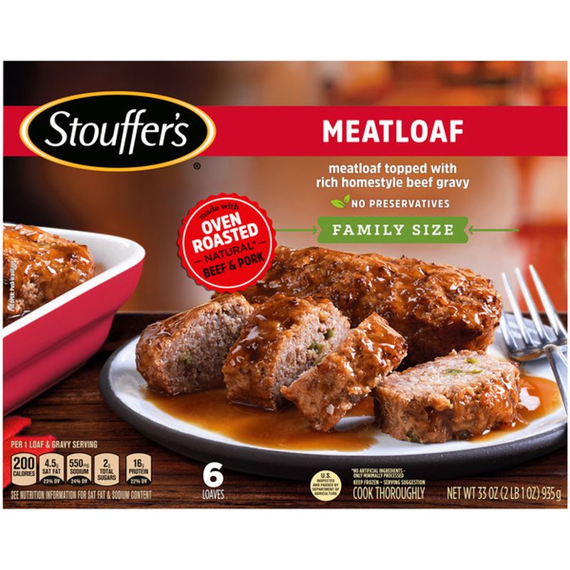 Stouffer's Family Size Meatloaf Frozen Meal (33 oz) Delivery or Pickup