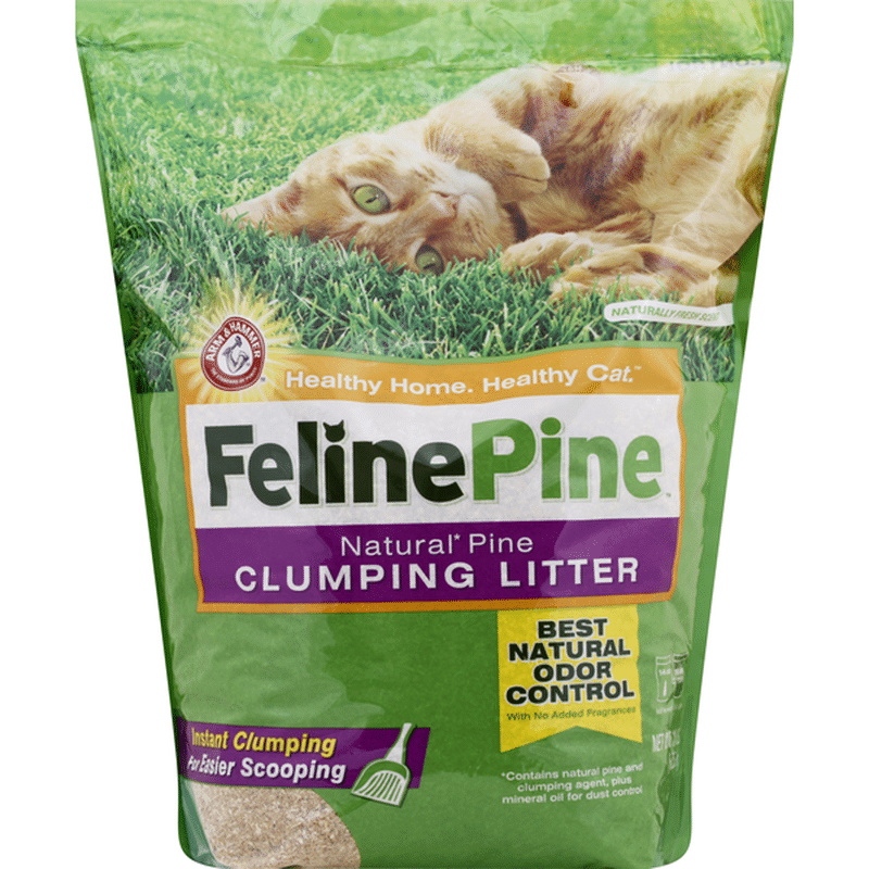 Feline Pine Cat Litter Clumping (14 lb) Instacart