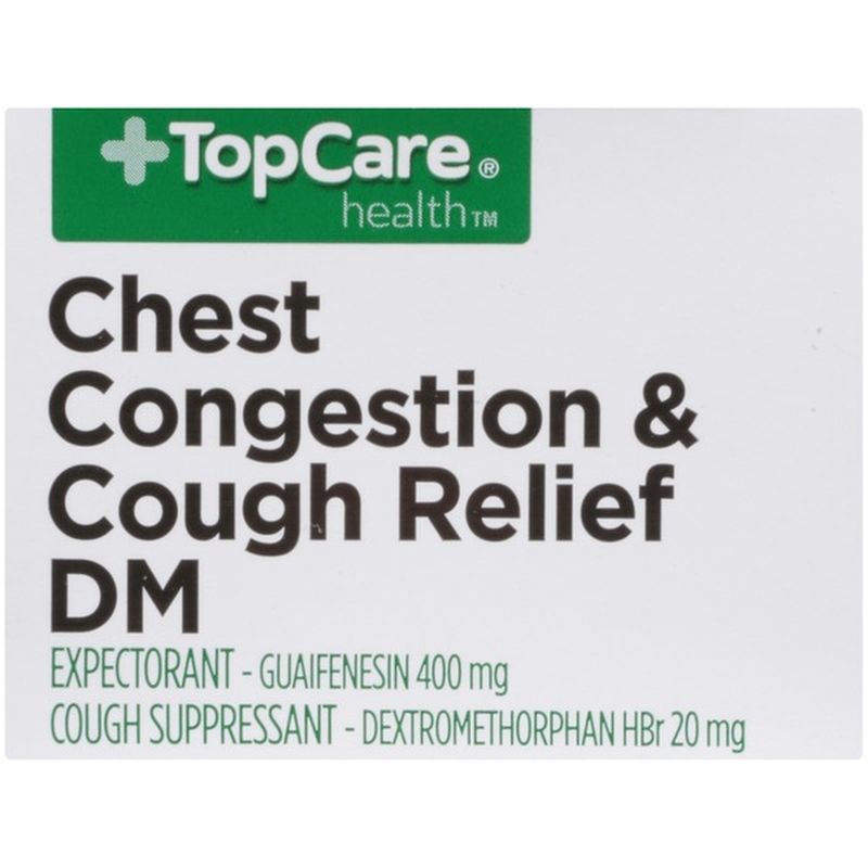 Top Care Chest Congestion & Cough Relief Dm Expectorant, Cough ...