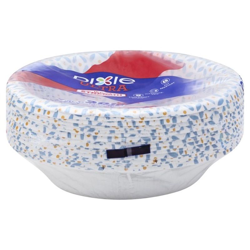 Dixie Ultra Printed Paper Bowls, 20oz Bowls, 26CT (26 ct) Instacart