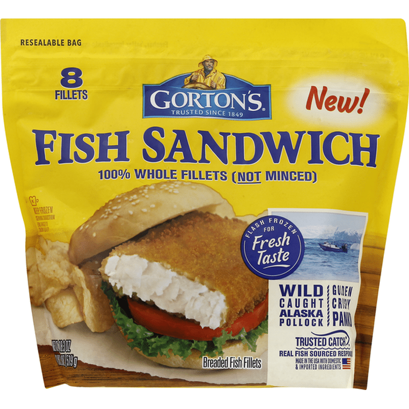 Gorton's Fish Sandwich (18.3 oz) Delivery or Pickup Near