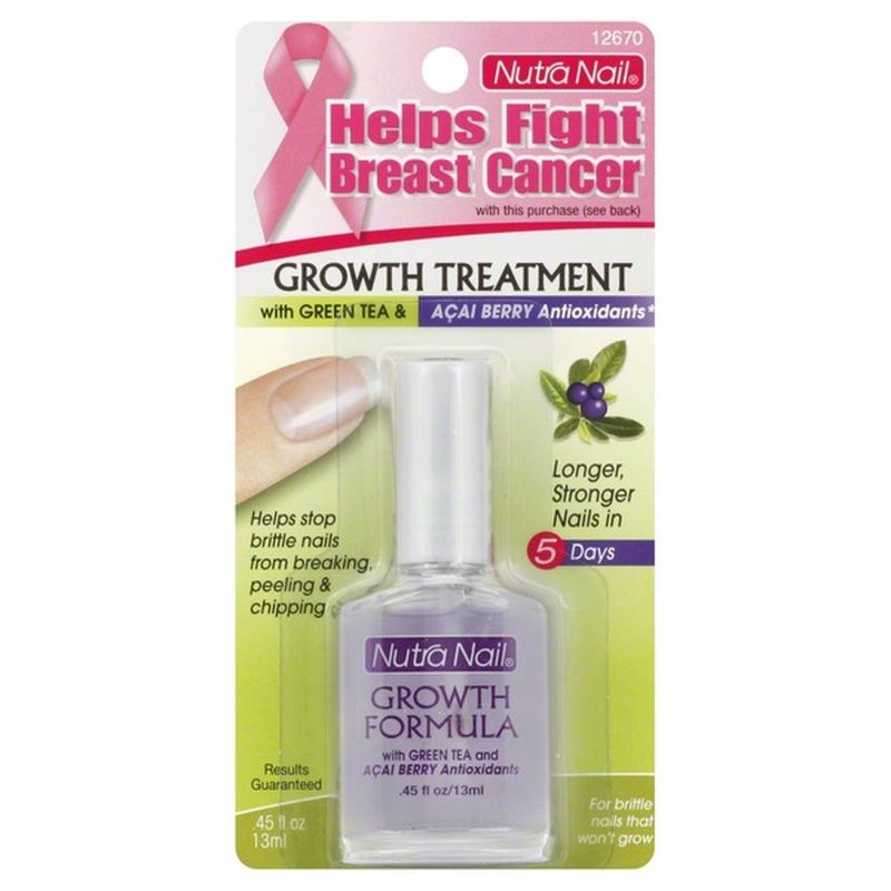 Nutra Nail Growth Treatment, with Green Tea & Acai Berry Antioxidants