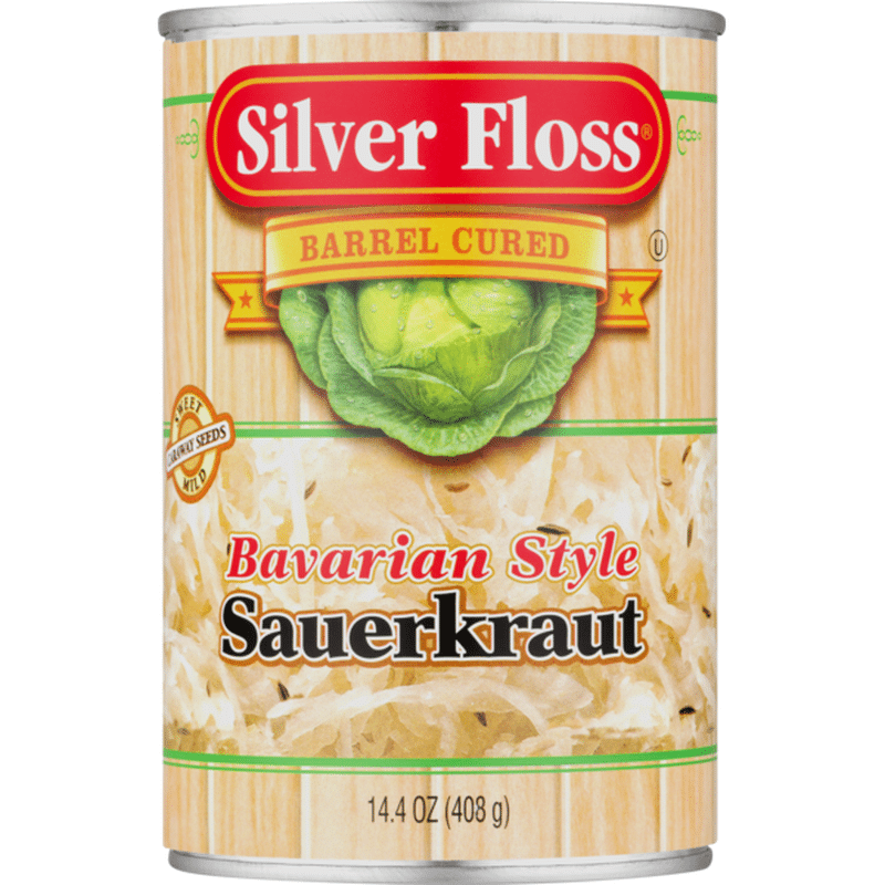 Silver Floss Sliver Floss Barrel Cured Bavarian Style Sauerkraut (14.4 oz) Instacart