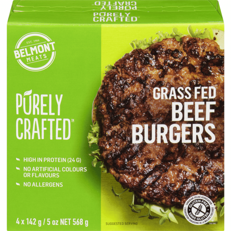 Pure Patties Grass Fed Beef