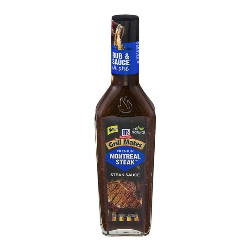McCormick® Grill Mates® Premium Montreal Steak™ Sauce (10 oz) Instacart