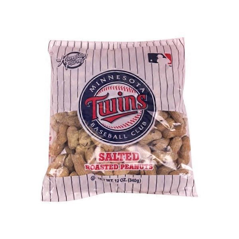 Hampton Farms Minnesota Twins Salted Roasted Peanuts (12 oz) Instacart