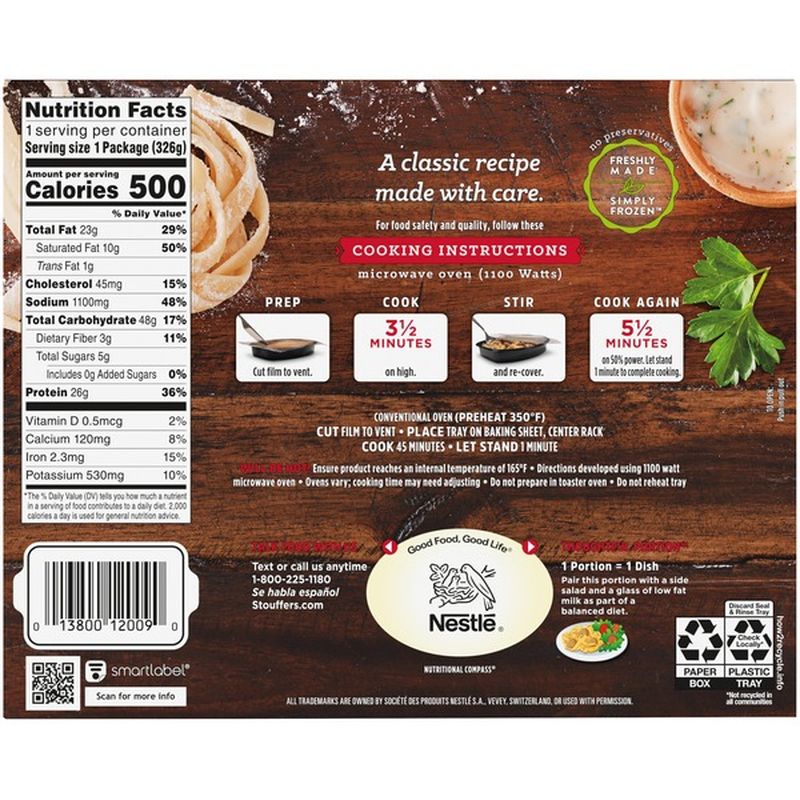 Stouffer's Swedish Meatballs (11.5 oz) from Publix Instacart