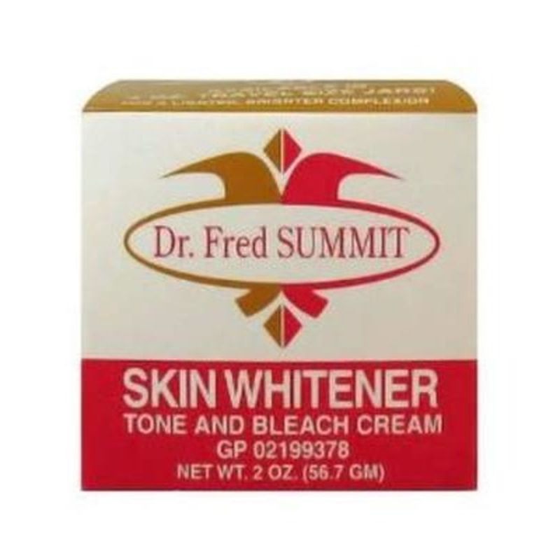 Dr. Fred Summit Skin Whitener Tone and Bleach Cream (2 oz) - Instacart