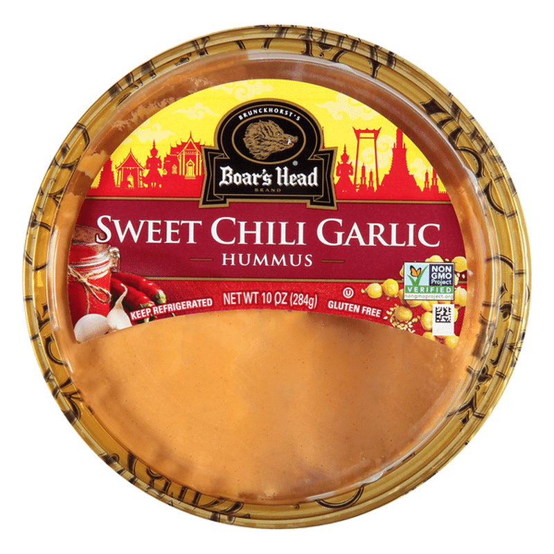 Boar's Head Hummus, Sweet Chili Garlic (10 oz) Instacart