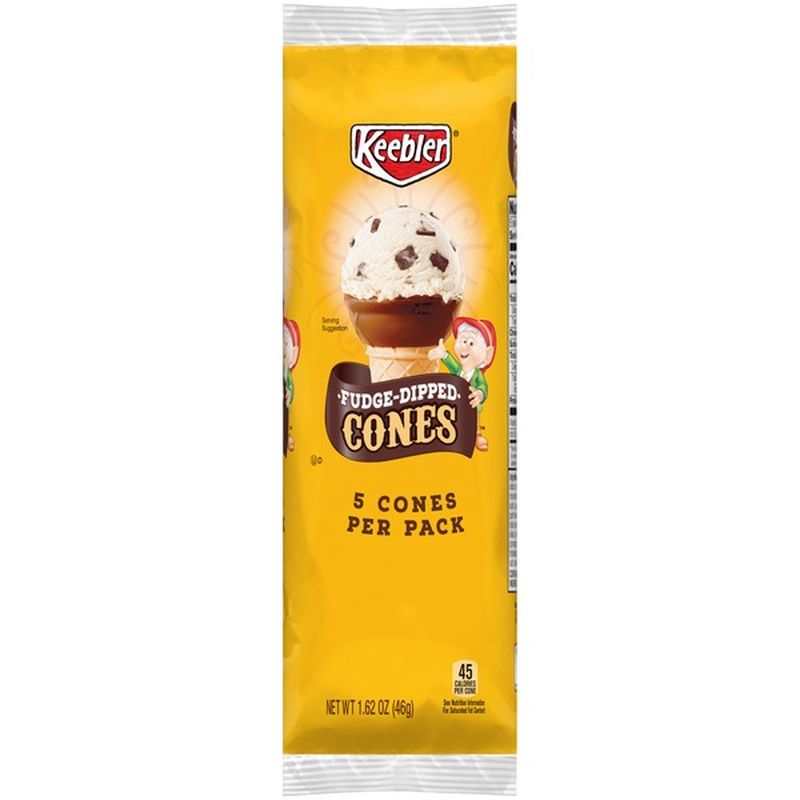 Keebler Keebler Cones Fudge Dipped 1.62oz (1.62 oz) Instacart