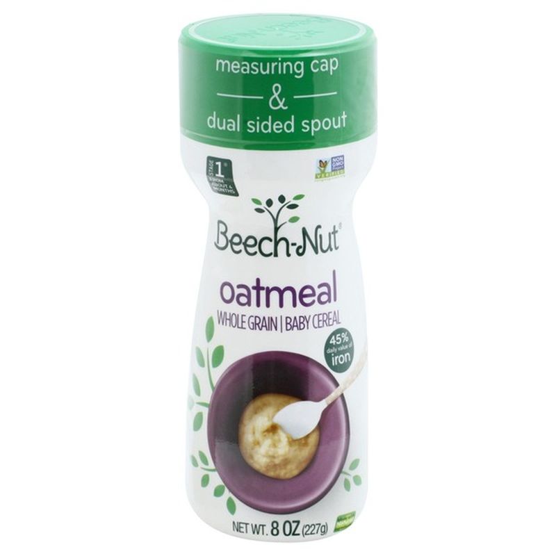 beechnut baby oatmeal