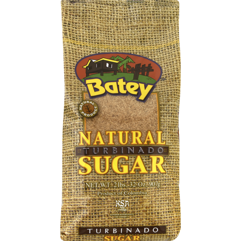 Batey Natural Sugar, Turbinado (2 lb) Instacart