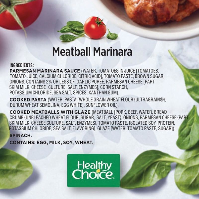 Healthy Choice Meatball Marinara (10 Oz) From Food Lion - Instacart