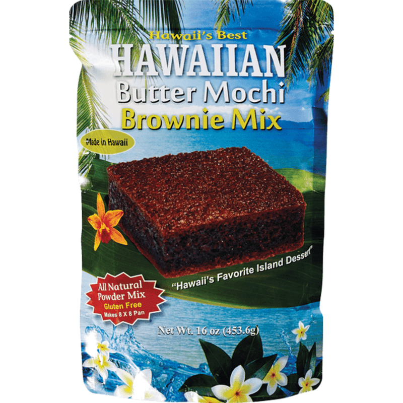 Hawaiis Best Brownie Mix, Hawaiian Butter Mochi (16 oz) - Instacart