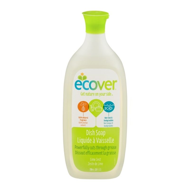 Ecover Dish Soap, Lime Zest (25 oz) Instacart