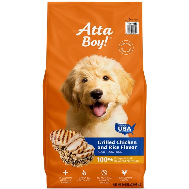 Rice Flavor Adult Dog Food (50 lb 