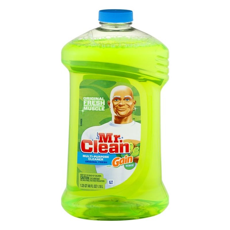 Mr. Clean Multi-Surface Cleaner with Gain, Original (40 fl oz) from ...