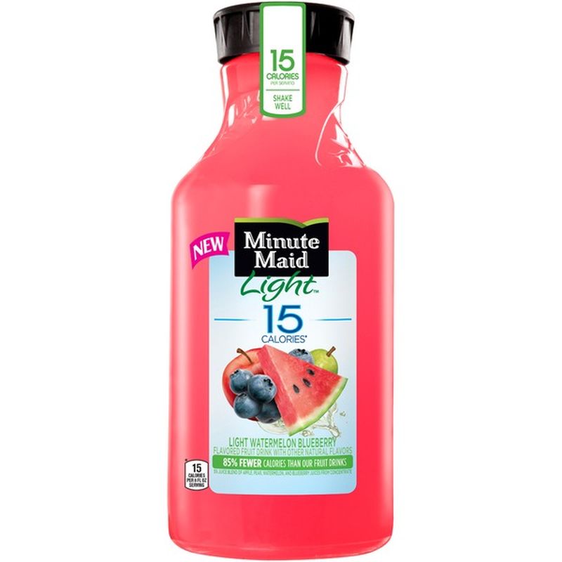 Minute Maid Light Blueberry Watermelon 15 Calories Fruit Drink 59