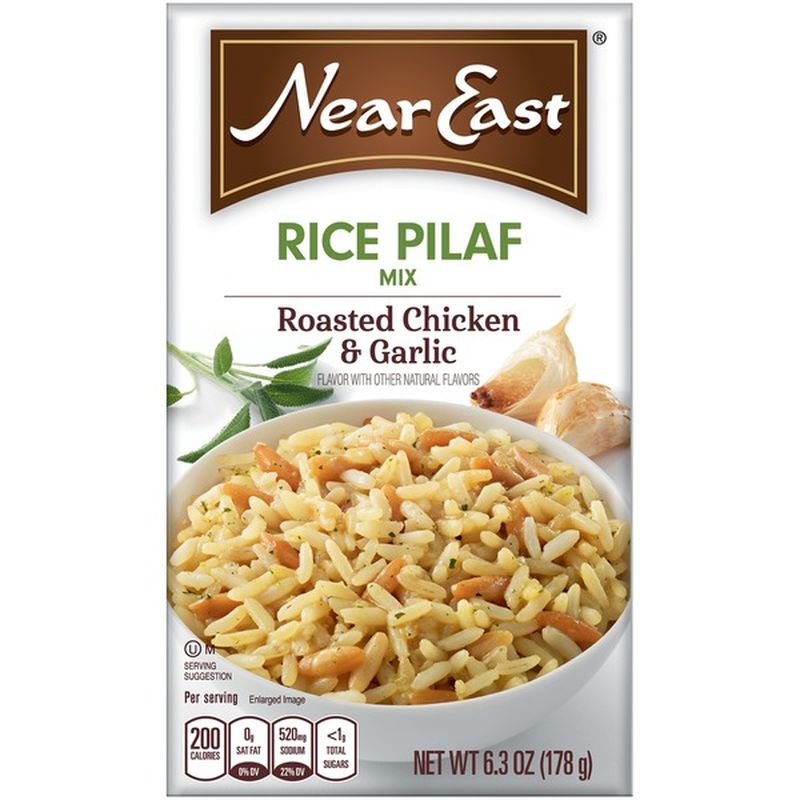 Near East Roasted Chicken & Garlic Rice Pilaf (6.3 oz ...