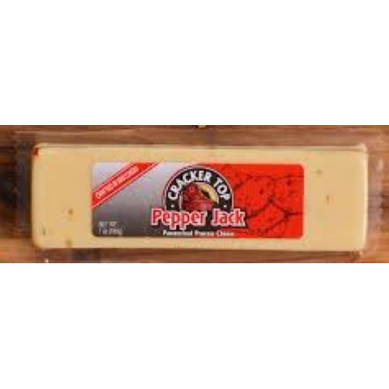 Cracker Top Pepper Jack Pasteurized Process Cheese with Jalapenos