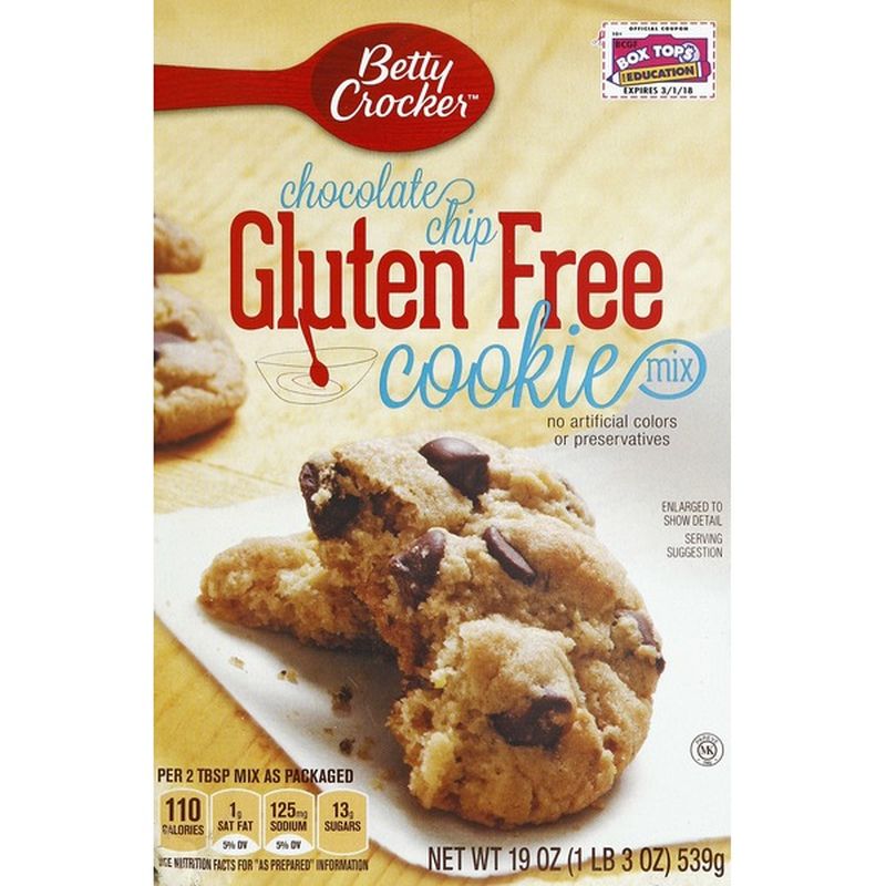 Betty Crocker Cookie Mix, Gluten Free, Chocolate Chip (19 oz) from ...