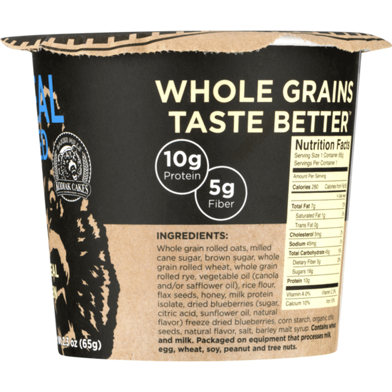 Kodiak Cakes Oatmeal Wild Blueberry (2.3 oz) from Safeway Instacart