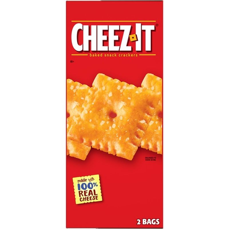 Cheez-It Baked Snack Cheese Crackers Original (48 oz) from Costco ...