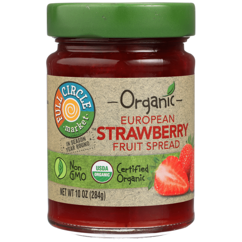 Full Circle European Strawberry Fruit Spread (10 oz) from Lucky