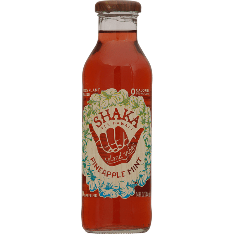 Shaka Tea Tea Hawaii, Pineapple Mint (14 fl oz) Delivery or Pickup Near