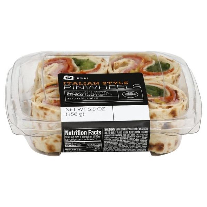 Publix Deli Pinwheels Italian Style 5 5 Oz Instacart