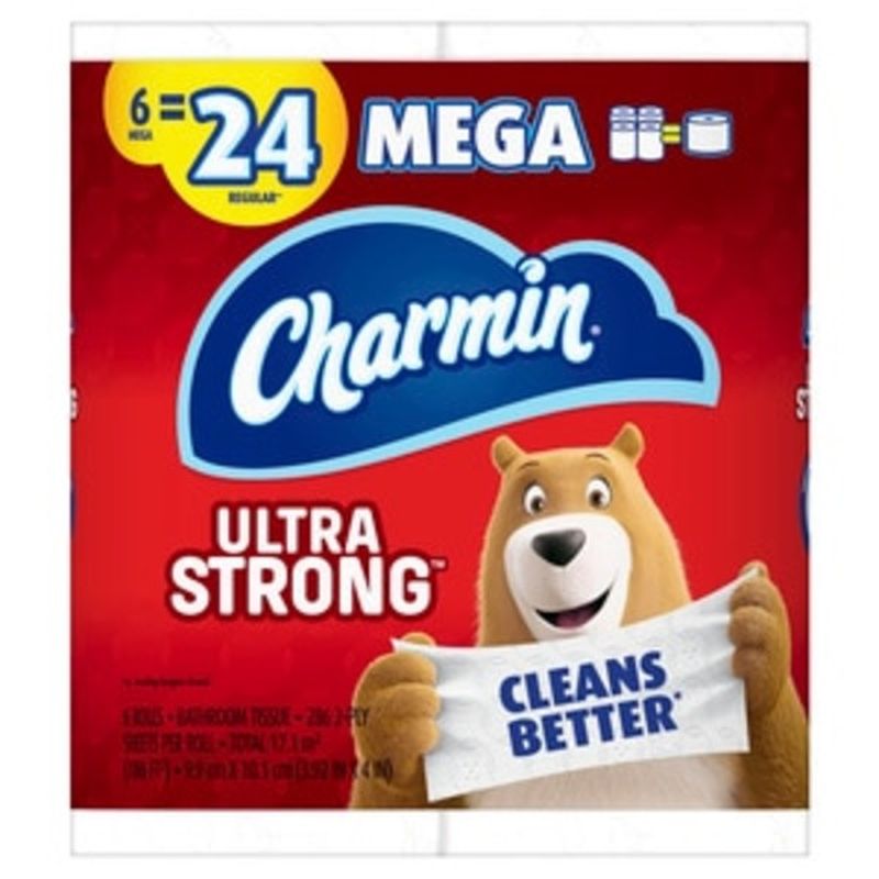Charmin Toilet Paper (6 ct) Instacart