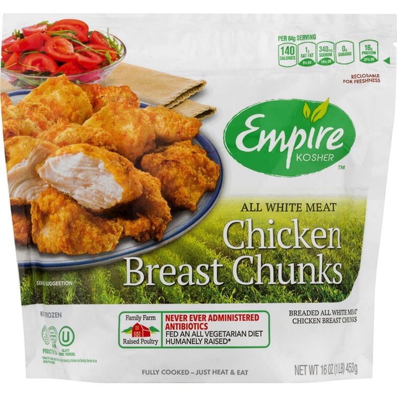 Empire Kosher Chicken Breast Chunks (16 oz) from Mariano's Instacart