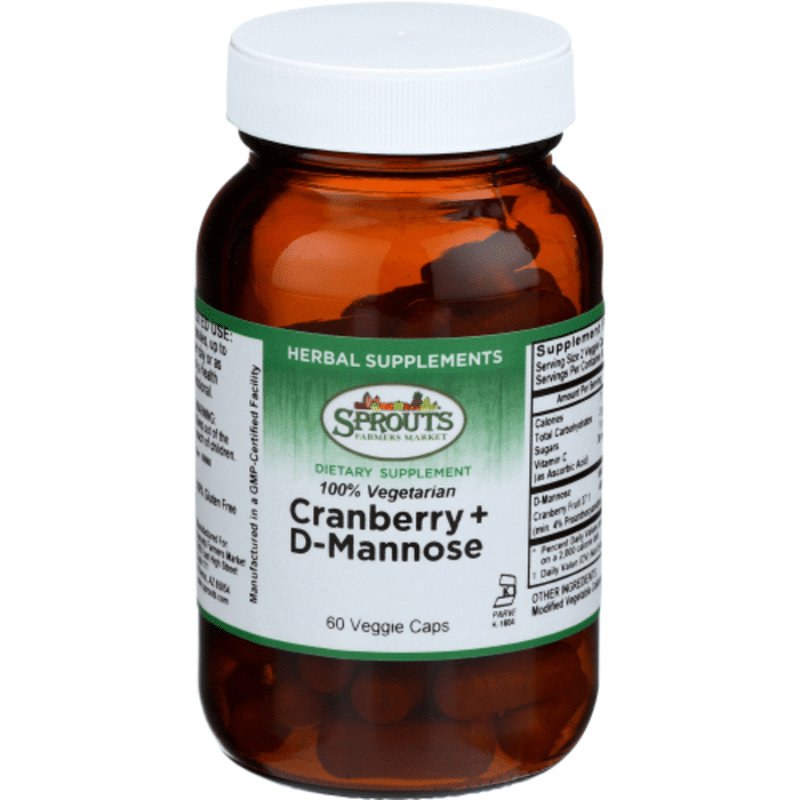 Sprouts Cranberry + D Mannose (60 ct) Delivery or Pickup Near Me