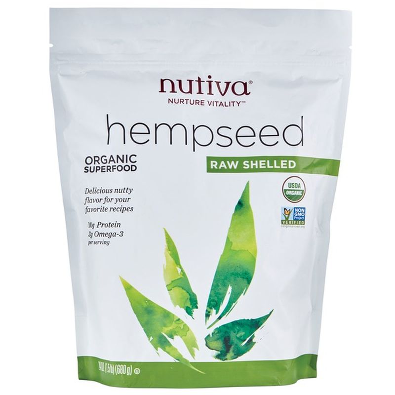 Nutiva Hemp Seeds (24 oz) from Costco Instacart