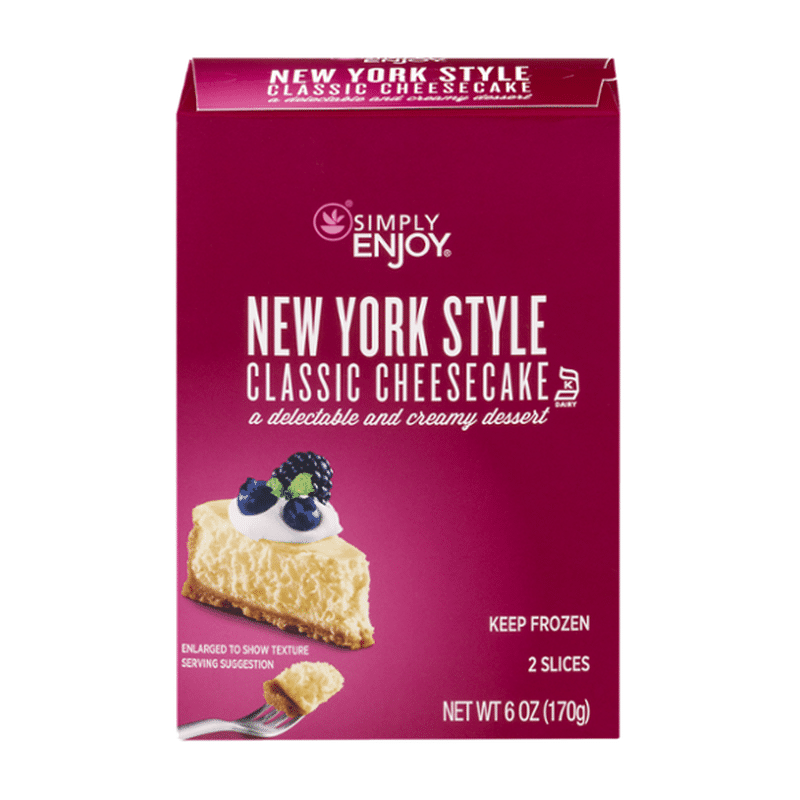 Simply Enjoy New York Style Classic Cheesecake