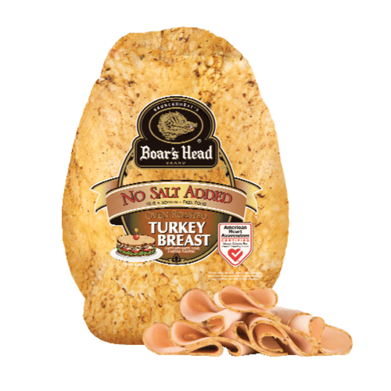 Boar's Head No Salt Added Turkey Breast (1 lb) Instacart