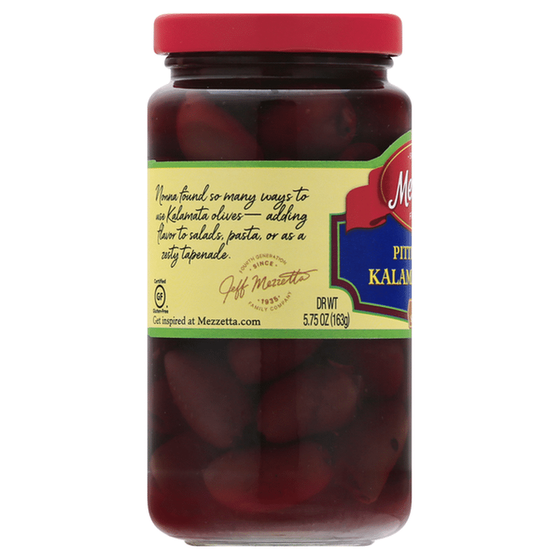 Mezzetta Kalamata Olives, Greek, Pitted (5.75 oz) Instacart