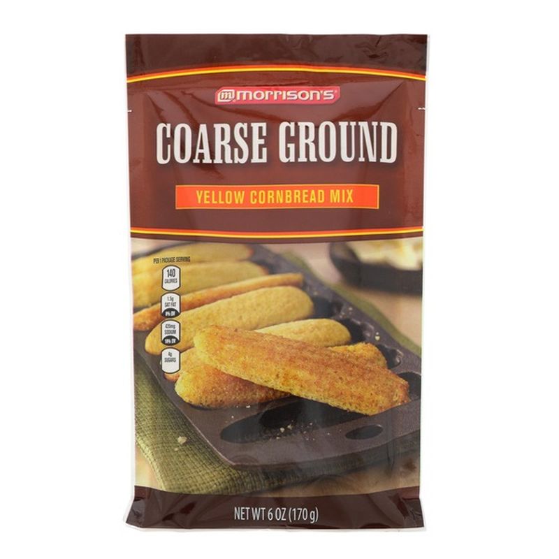 Morrison's Coarse Ground Yellow Cornbread Mix (6 oz) Instacart